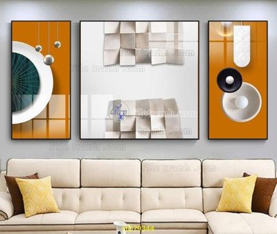 File PSD File tranh hiện đại treo tường HD79344 (bản gốc) đã tách nền