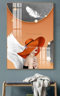 File ảnh File tranh hiện đại treo tường HD79355 (gốc) in biển hiệu