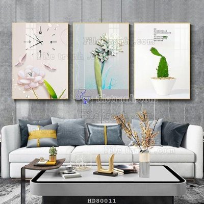 Chi tiết file ảnh File tranh hiện đại pha lê gương HD80011 sắc nét