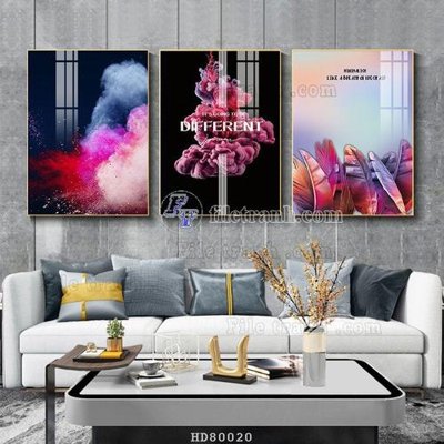 File ảnh gốc File tranh hiện đại pha lê gương HD80020 (chuyên in mica)