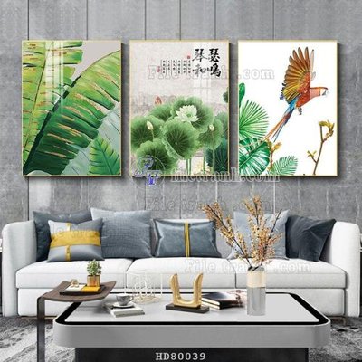 File gốc in ấn File tranh hiện đại pha lê gương HD80039 độ phân giải cao