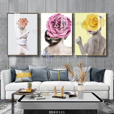 File in trần File tranh hiện đại pha lê gương HD80121 (bản gốc) bầu trời