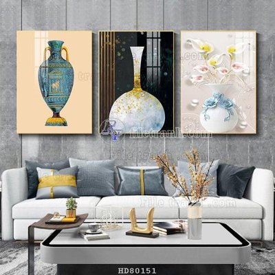 File ảnh File tranh hiện đại pha lê gương HD80151 (gốc) dùng in Pano