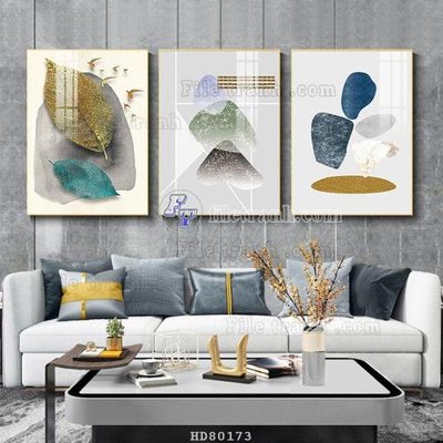 File tranh File tranh hiện đại pha lê gương HD80173 (gốc) in backlit film