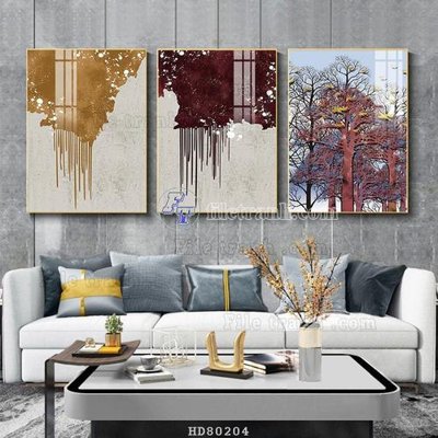 Tải file File tranh hiện đại pha lê gương HD80204 (gốc) để in ấn ngay