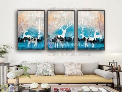 Download file gốc File tranh hiện đại HD84 (dùng cho in ấn)