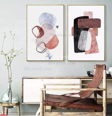 Download file tranh PSD File tranh bộ hiện đại HD9016 để chỉnh sửa