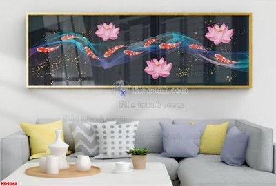 File PSD File tranh bộ hiện đại HD9068 (gốc) nhiều lớp (multi-layer)