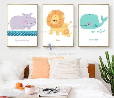 File tranh gốc File tranh bộ hiện đại HD9094 (bản quyền) file PSD