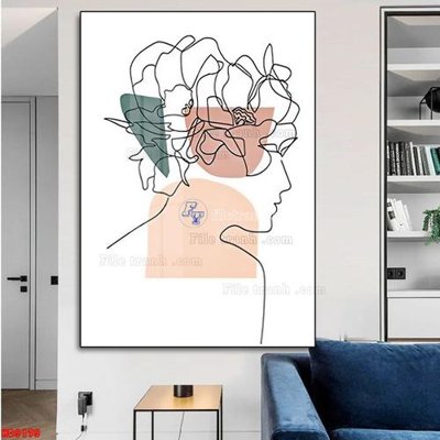 Tải file PSD File tranh bộ hiện đại HD9179 (nguyên layer) để in