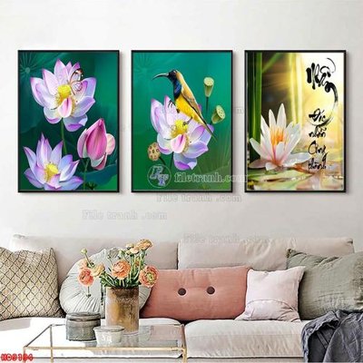 File gốc in ấn File tranh bộ hiện đại HD9194 chuẩn màu CMYK