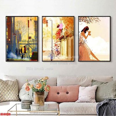 File in mica File tranh bộ hiện đại HD9273 (bản gốc) siêu trong