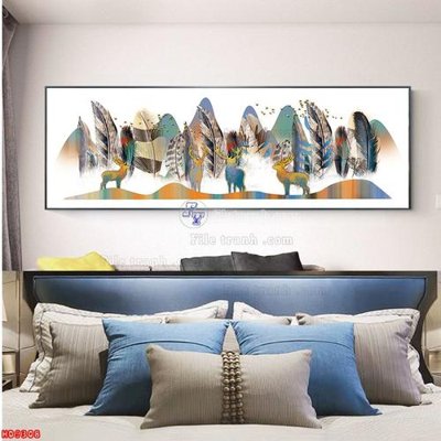 File gốc File tranh bộ hiện đại HD9308 (chủ đề hiện đại) trang trí