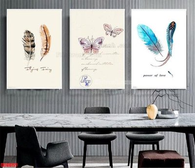 File gốc File tranh bộ hiện đại HD9327 (dành cho trang trí nội thất)