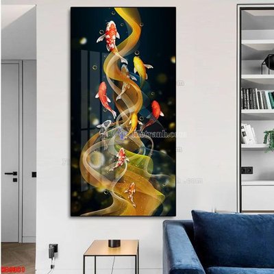 File ảnh File tranh bộ hiện đại HD9381 (gốc) in biển hiệu