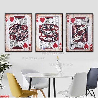 File tranh File tranh bộ hiện đại HD9397 (ảnh gốc) in trần 3D