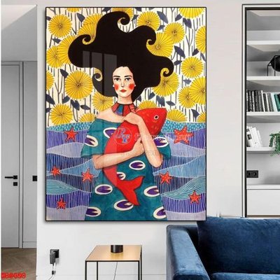 File gốc in ấn File tranh bộ hiện đại HD9420 độ phân giải cao