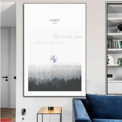 File in lụa File tranh bộ hiện đại HD9487 (chất lượng cao) File tranh bộ hiện đại HD9487