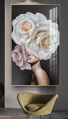 File gốc File tranh bộ hiện đại HD9528 (in mica) trang trí