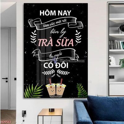 File in ấn cao cấp File tranh bộ hiện đại HD9563 (file gốc)