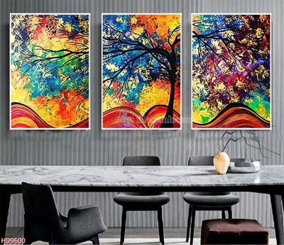 Download file File tranh bộ hiện đại HD9600 (gốc) in mica cao cấp