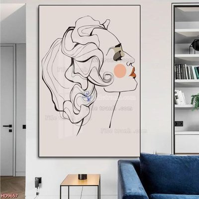 Tải file File tranh bộ hiện đại HD9657 (gốc) chủ đề phong thủy