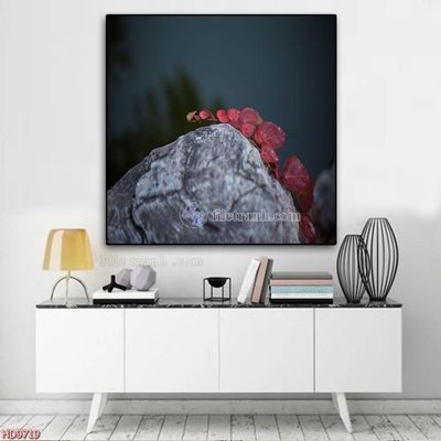 File in mica File tranh bộ hiện đại HD9719 (bản gốc) làm vách ngăn