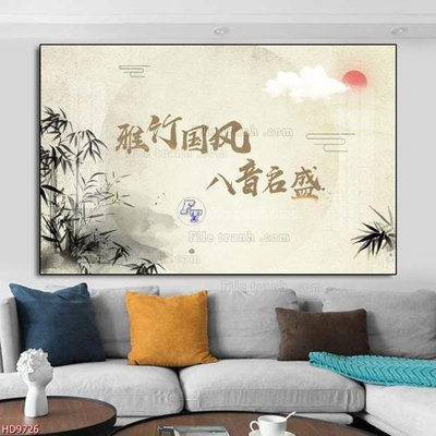 Tải file File tranh bộ hiện đại HD9726 (gốc) làm file thiết kế