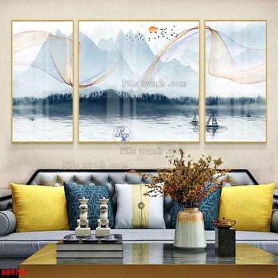 File tranh quảng cáo File tranh bộ hiện đại HD9761 (download file gốc)