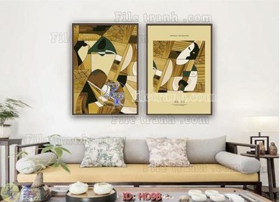 Mua file gốc File tranh hiện đại HD98 (in ấn) tại Filetranh.com