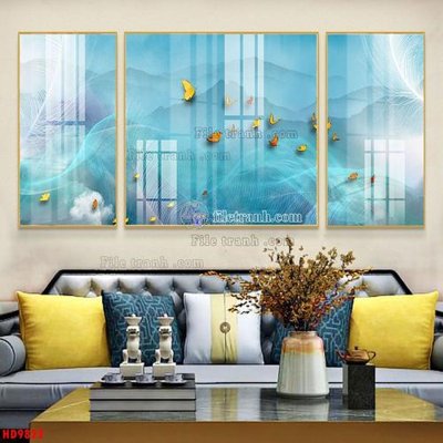 Download file File tranh bộ hiện đại HD9822 (chất lượng in ấn)