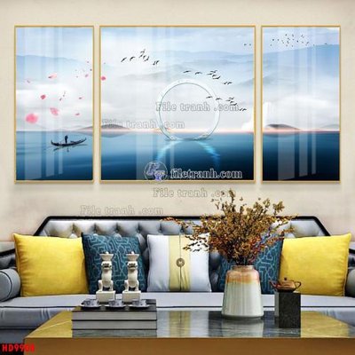 Tải file gốc File tranh bộ hiện đại HD9908 (bản PSD) đầy đủ layer