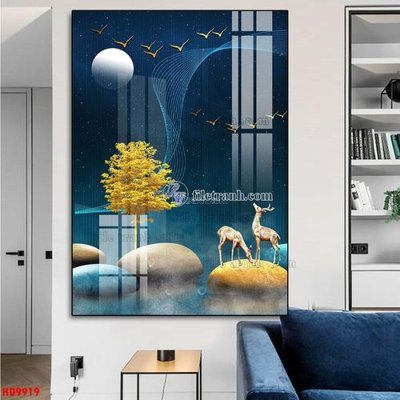 File gốc File tranh bộ hiện đại HD9919 (phiên bản chuẩn) để in ấn