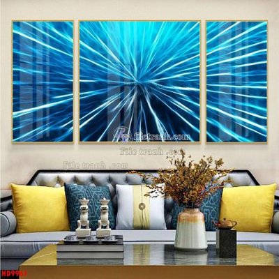 File tranh File tranh bộ hiện đại HD9961 (gốc) chủ đề thành phố