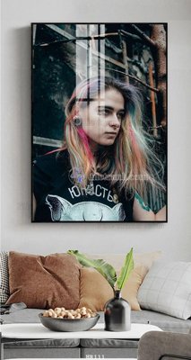 File ảnh File tranh quán cắt tóc HR111 (gốc) in decal dán tường