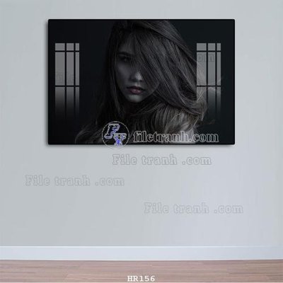 File gốc File tranh quán cắt tóc HR156 (in mica) cắt laser