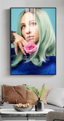 File gốc File tranh quán cắt tóc HR202 (in lụa) họa tiết 3D