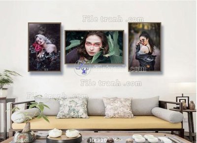 File in ấn File tranh quán cắt tóc HR320 (bản gốc) từ file gốc