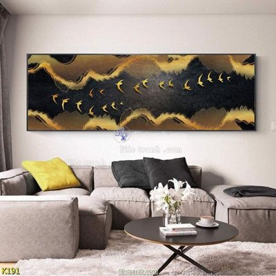 Hình ảnh file gốc in trần nhà File tranh treo hiện đại K191