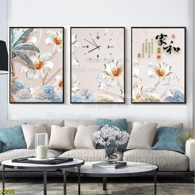 File gốc File tranh treo hiện đại K206 (PNG) không nền chất lượng