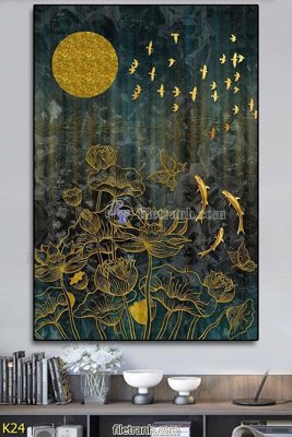 Mua file gốc File tranh treo hiện đại K24 (PSD) tại Filetranh.com