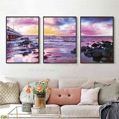 Hình ảnh gốc File tranh treo hiện đại K29 (để in khổ lớn)