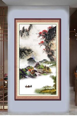 Tải file gốc File tranh hiện đại pha lê gương KF100044 (in khổ lớn) không vỡ