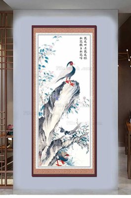 File gốc File tranh hiện đại pha lê gương KF100046 (vector) cho in ấn