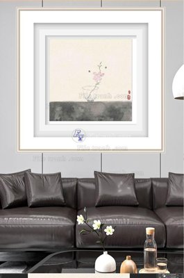 File tranh File tranh hiện đại pha lê gương KF100229 (gốc) chủ đề trừu tượng