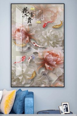 File gốc File tranh hiện đại pha lê gương KF100267 (in lụa) cao cấp