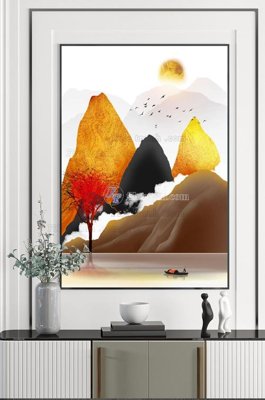 File ảnh File tranh hiện đại pha lê gương KF100329 (gốc) in decal dán tường