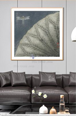 File gốc in mica File tranh hiện đại pha lê gương KF100517 chất lượng