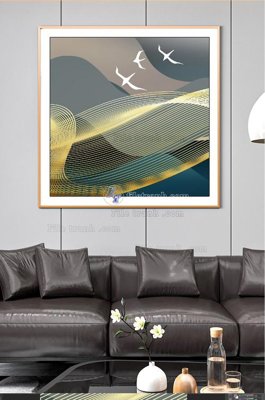 File in ấn File tranh hiện đại pha lê gương KF100640 (bản gốc) từ file gốc