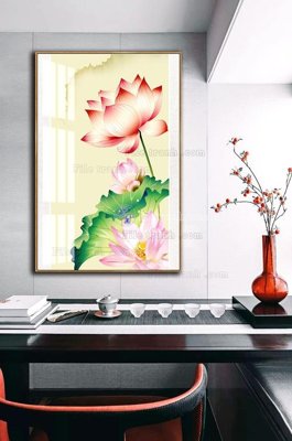 File gốc File tranh hiện đại pha lê gương KF100642 (PSD/TIFF) độ phân giải cao